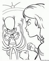 Monsters Vs Aliens Coloring Pages To Print sketch template