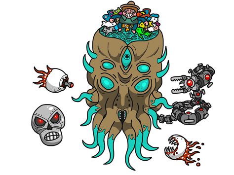 Terraria - Hardmode Bosses by Ploomutoo on DeviantArt