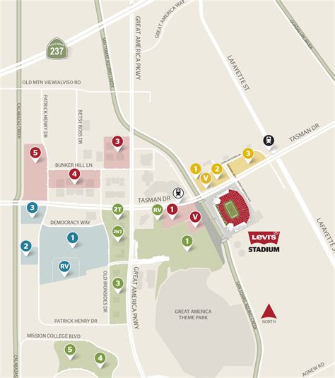 Sofi Stadium Parking Lot Map