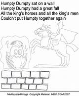 coloring Page humpty dumpty sketch template