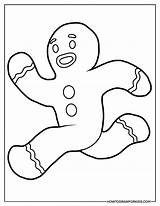 Gingerbread Man Coloring Pages  Free Printables sketch template