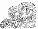 Printable Ocean Coloring Pages sketch template