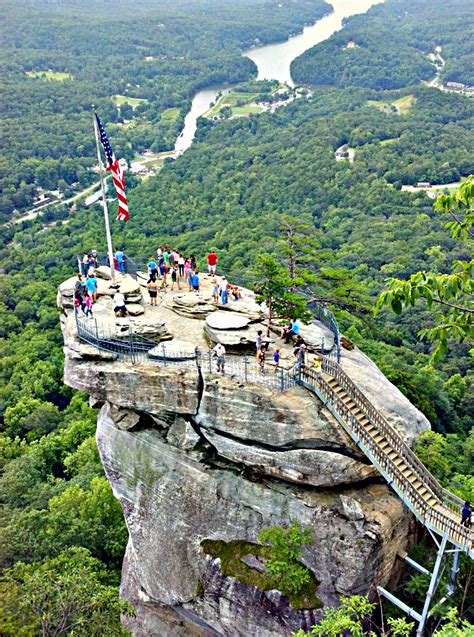 Chimney Rock At Lake Lure Free Stock Photo - Public Domain Pictures