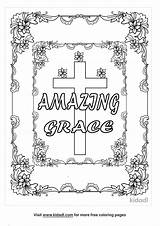 Free Amazing Grace Coloring Page  Printables Kidadl sketch template