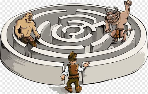 Minotaur Theseus Labyrinth Cyclops, Minotauro, minotaur, cyclops ...