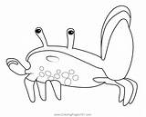 Fiddler Crab Octonauts Coloring Page For Kids  Free sketch template
