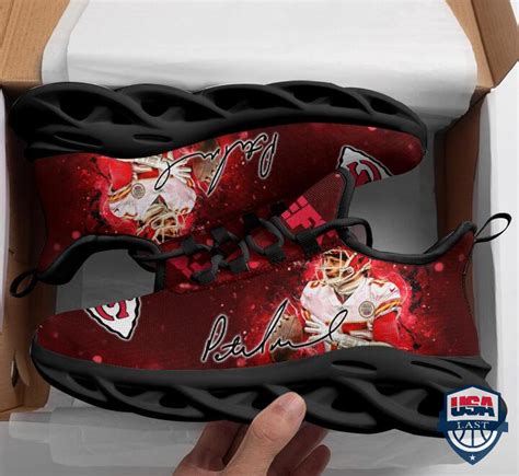 Patrick Mahomes Kansas City Chiefs Max Soul Running Shoes | Running ...