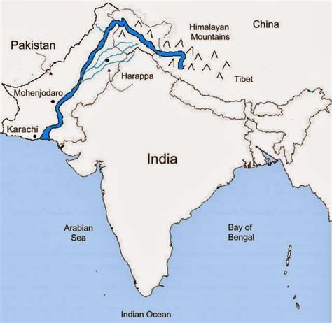 Ganges River and Himalaya Mountains | India world map, Geography map, Map