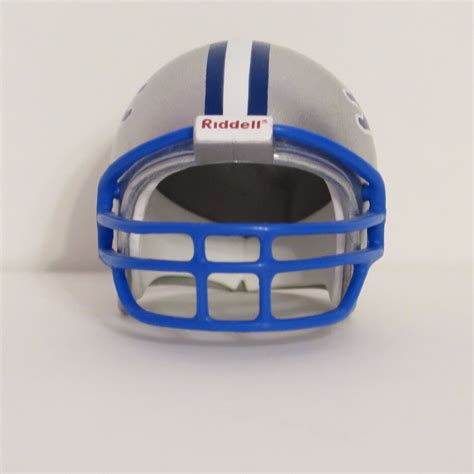 Riddell Pocket Pro Football Helmet Detroit Lions 1997 - Football-NFL