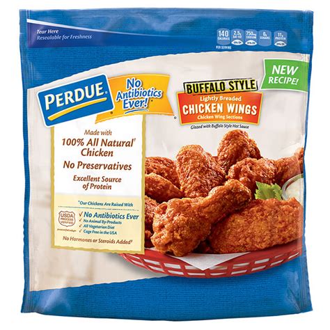 Perdue Frozen Boneless Chicken Wings – Greenlawn Farms