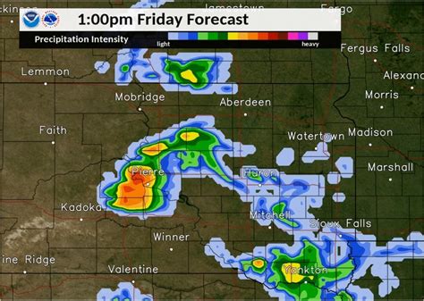 US National Weather Service Aberdeen South Dakota - Severe Weather Possible Later Today