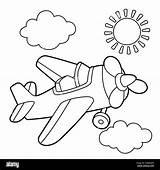 Airplane Coloring Pages sketch template