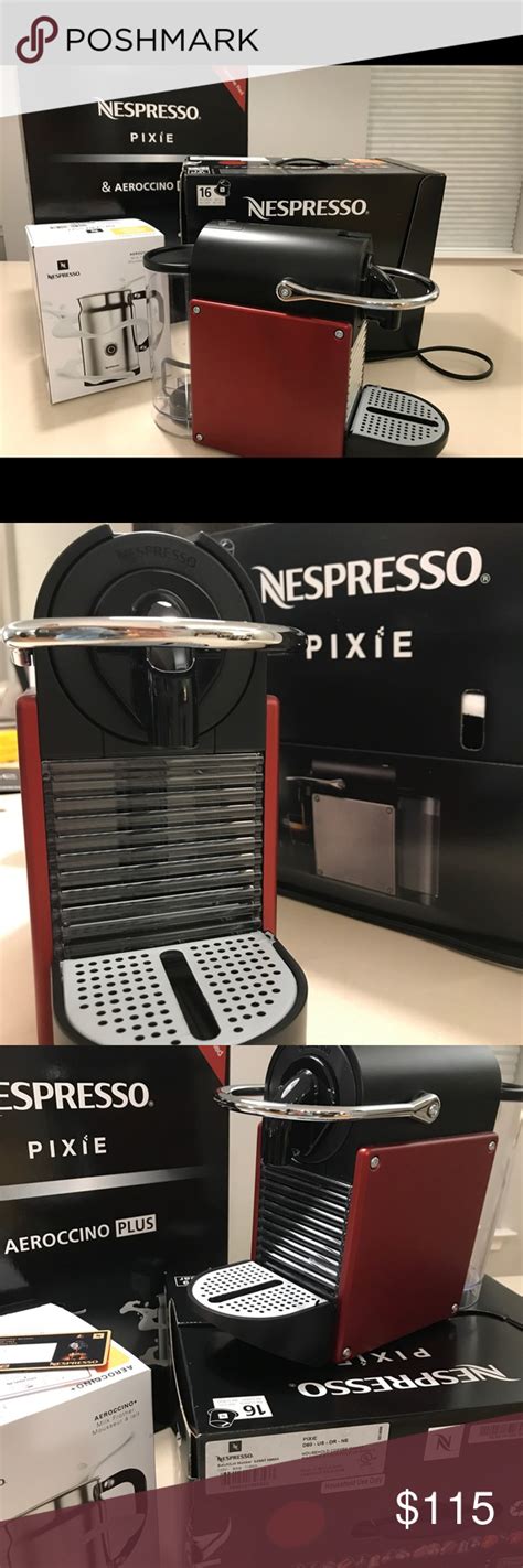 Nespresso Pixie D60 in Red!! ☕️ | Nespresso, Red, Pixie