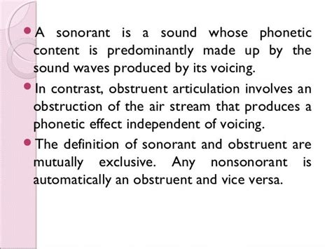 Phonological features of Consonant System