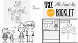 All About Me Coloring Pages Worksheets  For Kindergarten sketch template