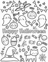 Cute Halloween Ghost Coloring Pages  169 SVG PNG EPS DXF sketch template