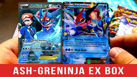 MEGA Pokemon Card - Opening a Pokemon Ash Greninja EX Box! - YouTube