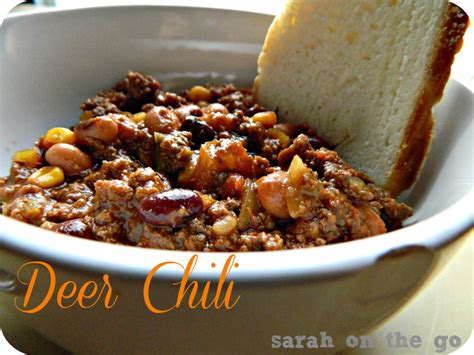 Hearty Deer Chili (Venison Chili) | Deer meat recipes, Deer recipes, Recipes