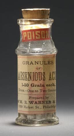 Arsenic - Murder by poison