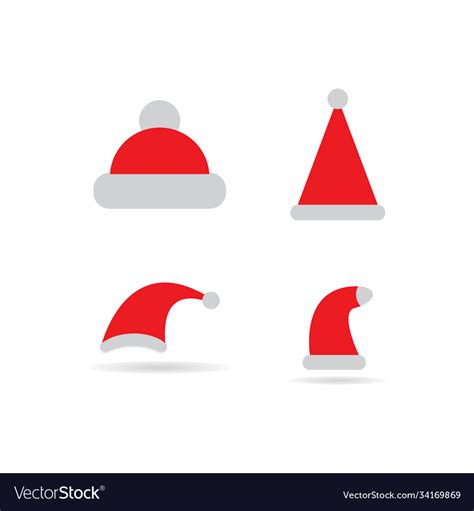 Hat christmas Royalty Free Vector Image - VectorStock