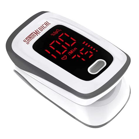 Fingertip Pulse Oximeter, Blood Oxygen Saturation Monitor (SpO2) with ...