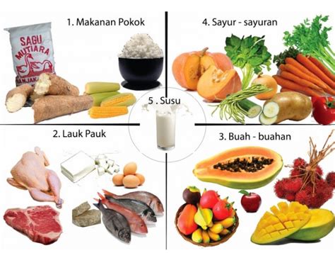 Daftar Menu Makanan 4 Sehat 5 Sempurna | Hanako Babyshop