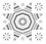 Quilt Coloring Page sketch template