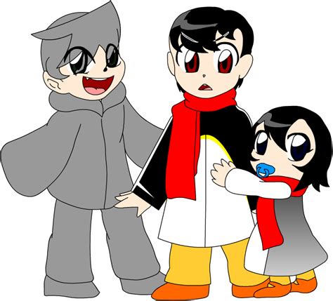 Pingu, Pinga and Robby ginjinka by Carol-aredesu on DeviantArt