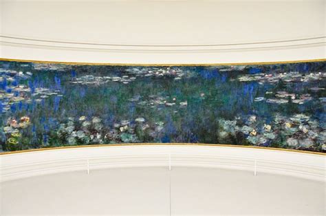 Water Lilies by Claude Monet at the Orangerie Museum in Paris, France Water Lilies Painting ...