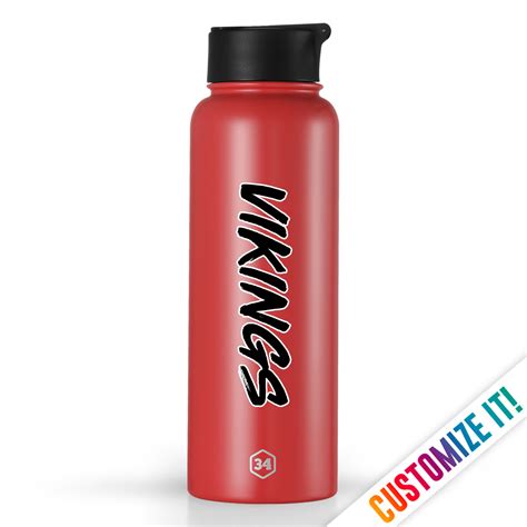 Hipparoo | Custom Personalized Insulated Water Bottle Gift - Undefeated ...