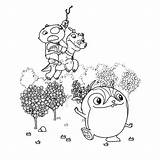 Wallykazam Coloring Pages Sketch Page sketch template