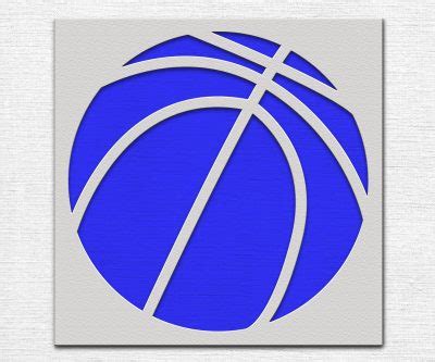 Basketball Stencil - Art and Wall Stencil - Stencil Giant