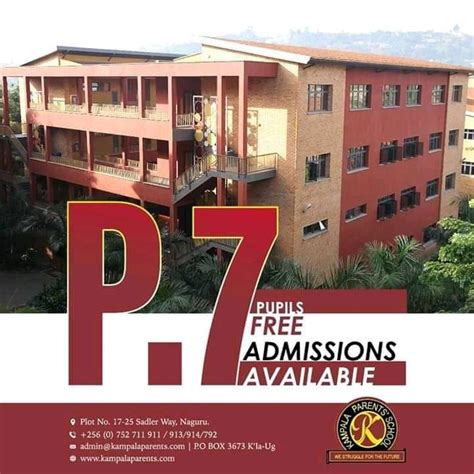 Education Giants: Kampala Parents’ School Announces Free Admissions For ...