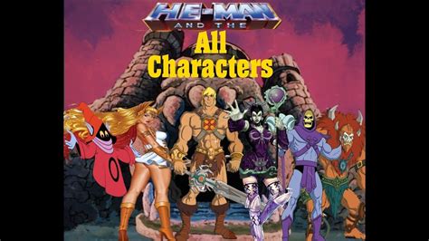 All of He-man Characters - YouTube