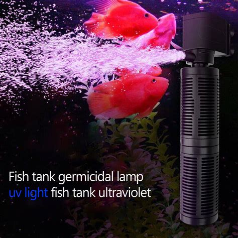 3 in 1 Fish Tank Filter Silent Mini Aquarium Filter for Fish Tank (RS ...