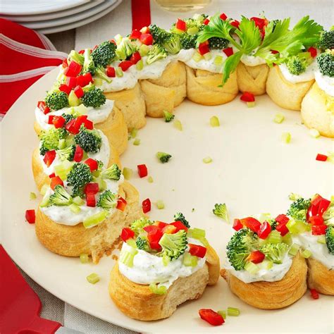 Appetizer Wreath Recipe | Taste of Home