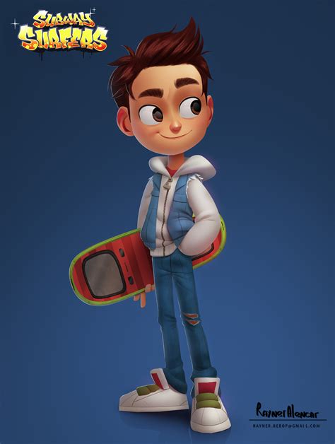 ArtStation - Subway Surfers , Rayner Alencar | Character design, Cartoon character design, Game ...