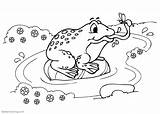 Pond Coloring Pages Printable Sketch Page sketch template