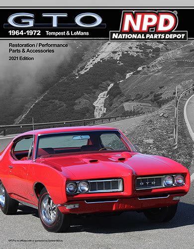 Pontiac Gto Parts Catalog