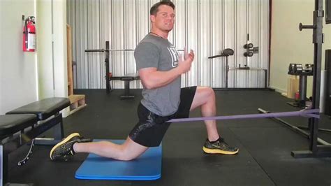 Banded Hip Flexor Stretch | Rowlett Fitness Revolution | Rowlett Personal Trainer - YouTube