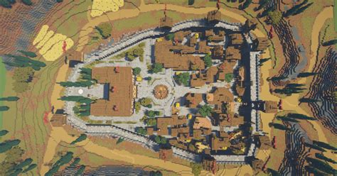 Monteriggioni from Assassin's Creed II Minecraft Map