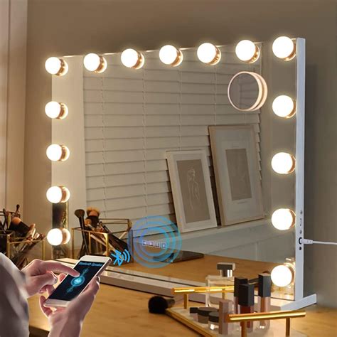 Fenair Makeup Mirror with Lights and Bluetooth Speaker Support Answer ...