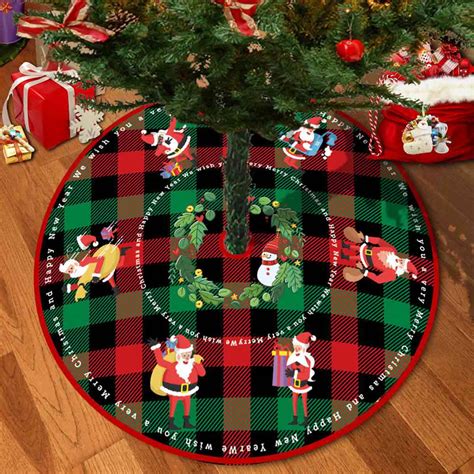 Santa Claus Christmas Tree Skirt - MYanimec