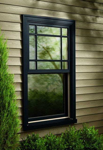 Trendy House Black Trim Exterior Ideas | Window trim exterior, Windows exterior, Interior window ...