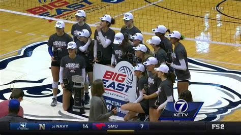 Highlights: Creighton volleyball wins Big East Championship with sweep