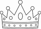 Crown Clip Art Coloring Pages  template printable sketch template
