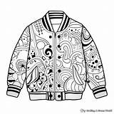 Jacket Coloring Pages  Free & Printable sketch template