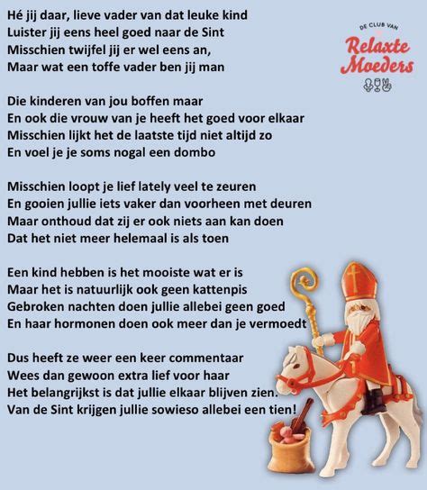 Gedicht Voor Sinterklaas