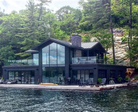 Today we feature this beautiful modern boathouse designed by our team ...