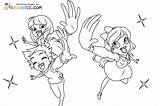 Lolirock Coloring Pages sketch template